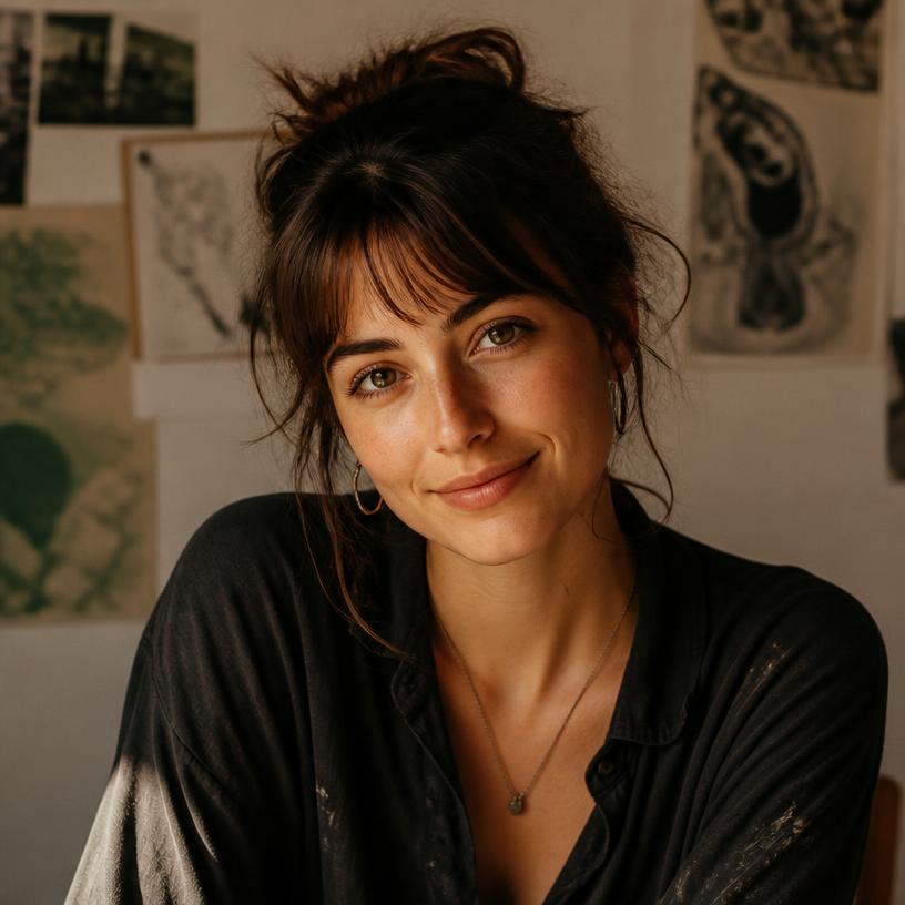 Portrait of Sofia R., musician